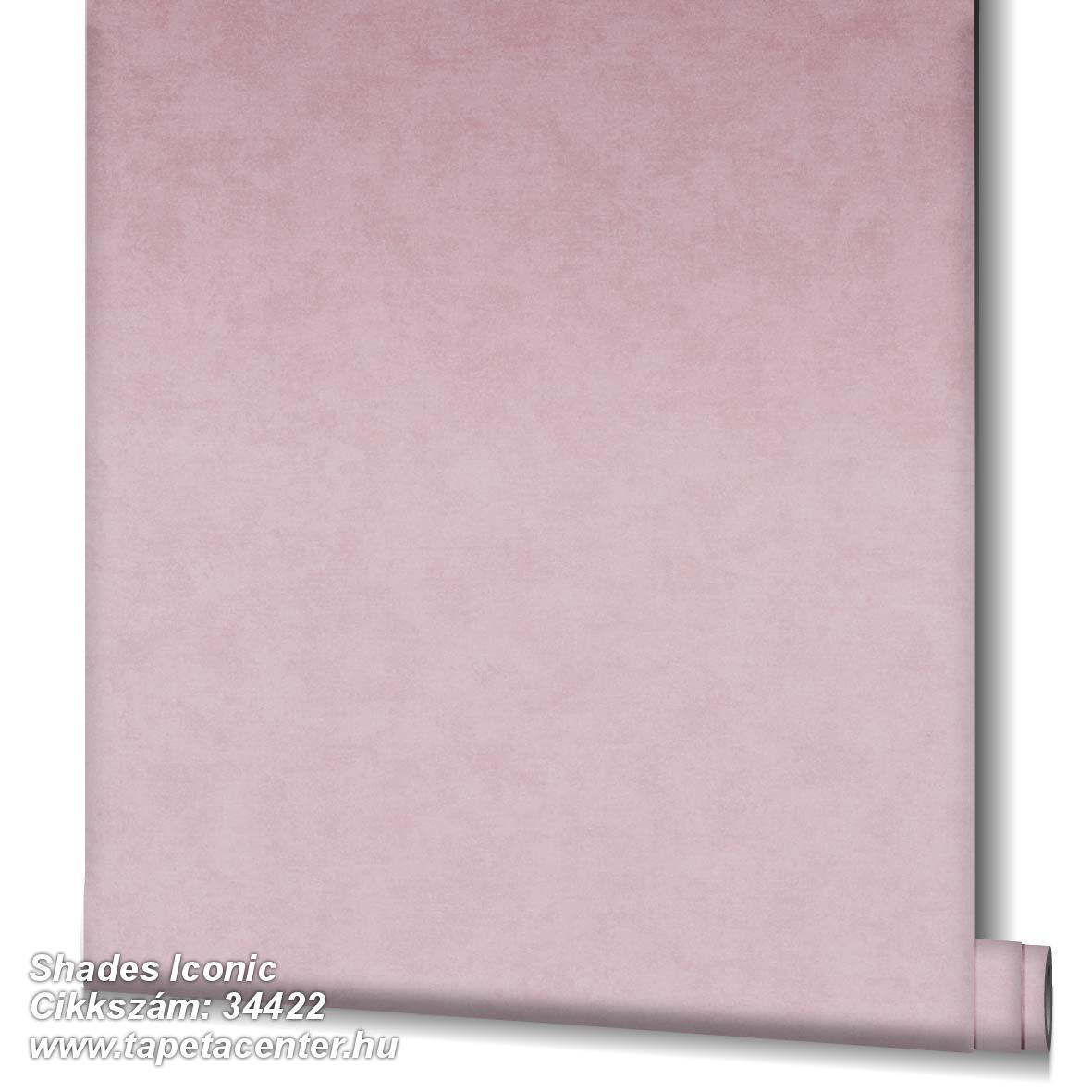 Egyszínű,pink-rózsaszín,illesztés mentes,súrolható,vlies tapéta 